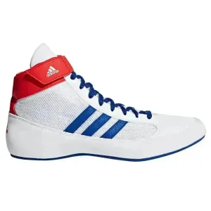 Adidas Havoc Kids Boxing Boots - White Blue
