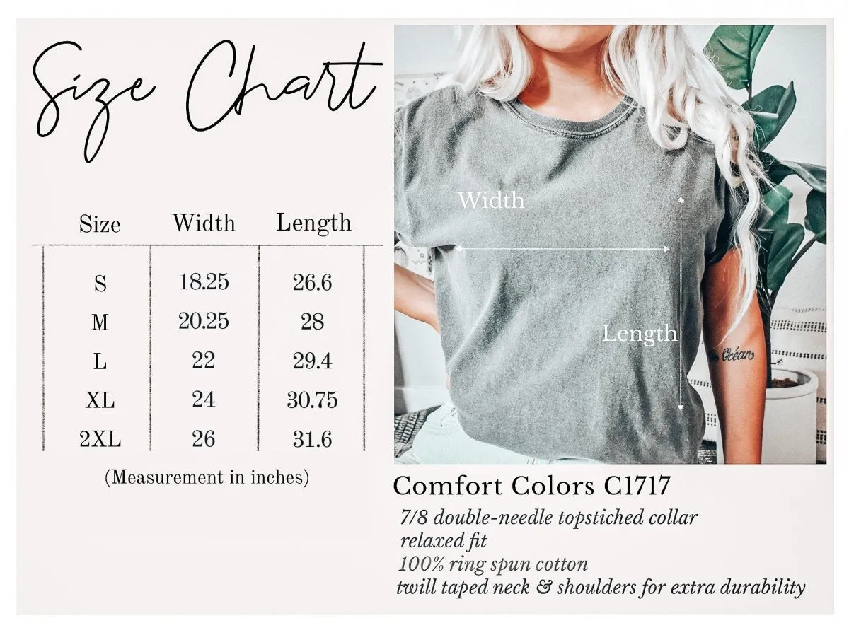 American Y'all Boots Comfort Color Tee