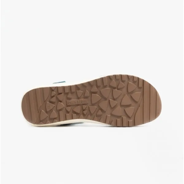 ANNIE 04 Ladies Touch Fasten Sandals Azur Combi