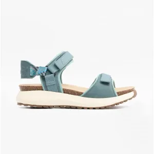 ANNIE 04 Ladies Touch Fasten Sandals Azur Combi