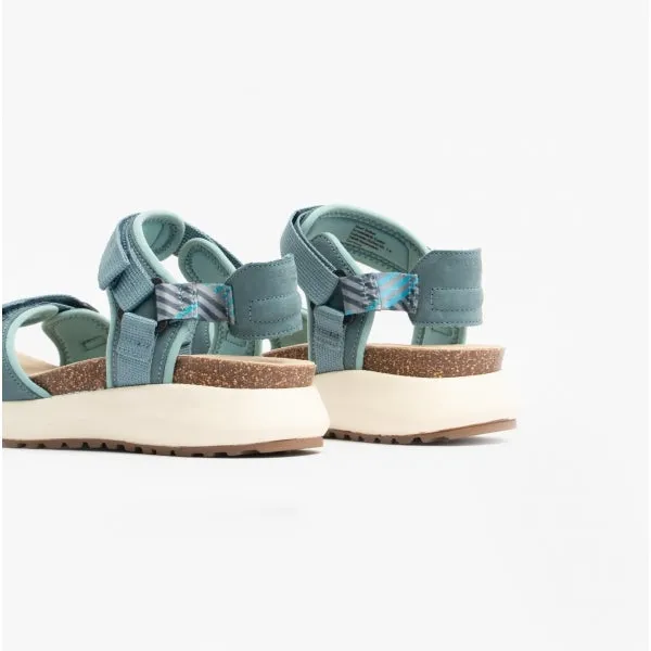 ANNIE 04 Ladies Touch Fasten Sandals Azur Combi