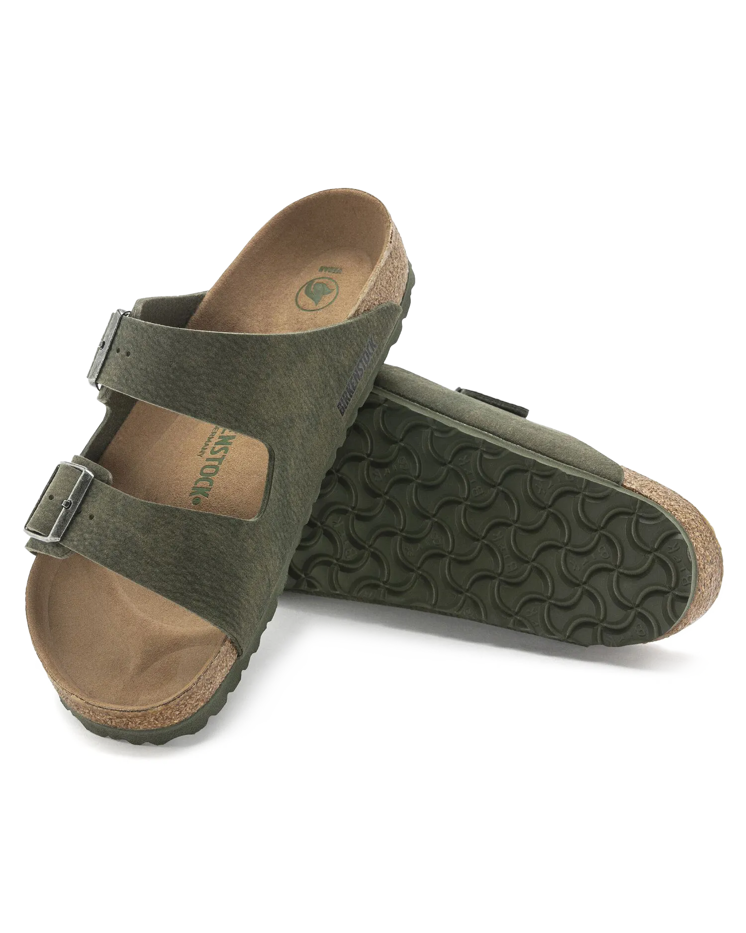 Arizona Vegan Sandals in Thyme
