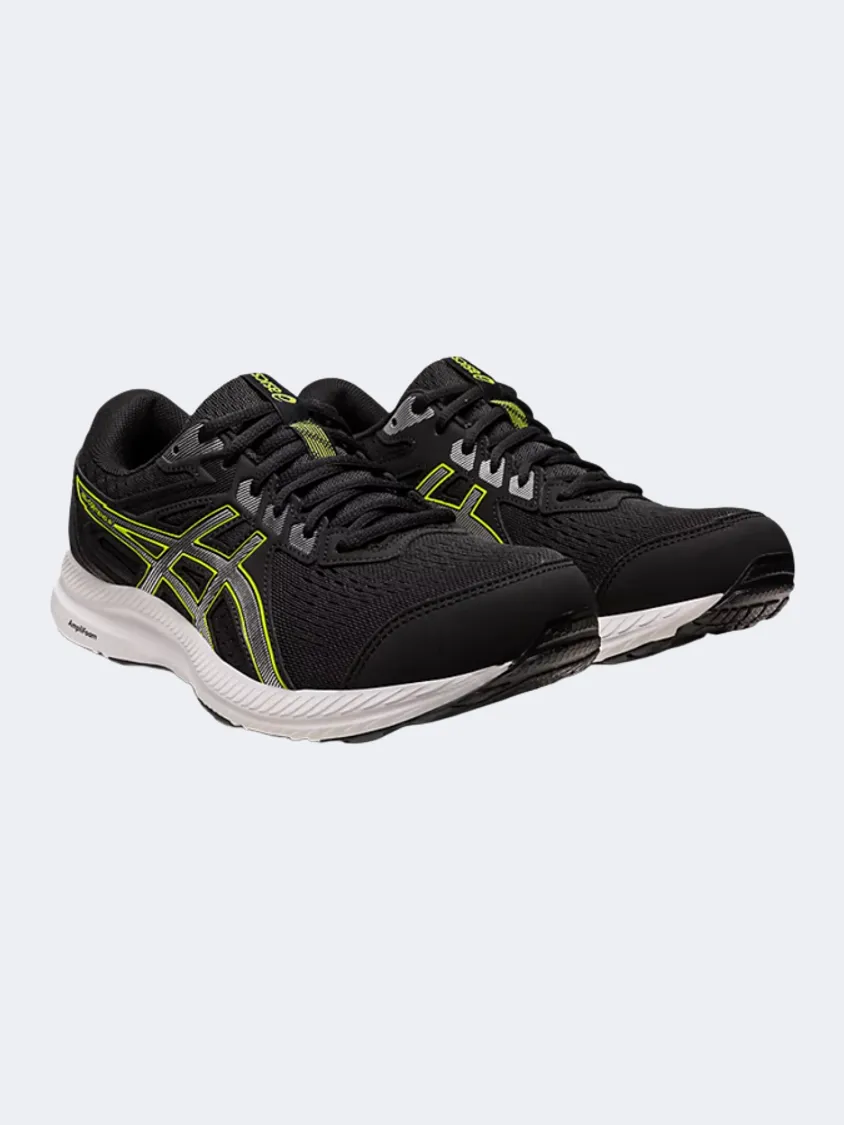 Asics Gel-Contend 8 Men Running Shoes Black/Silver