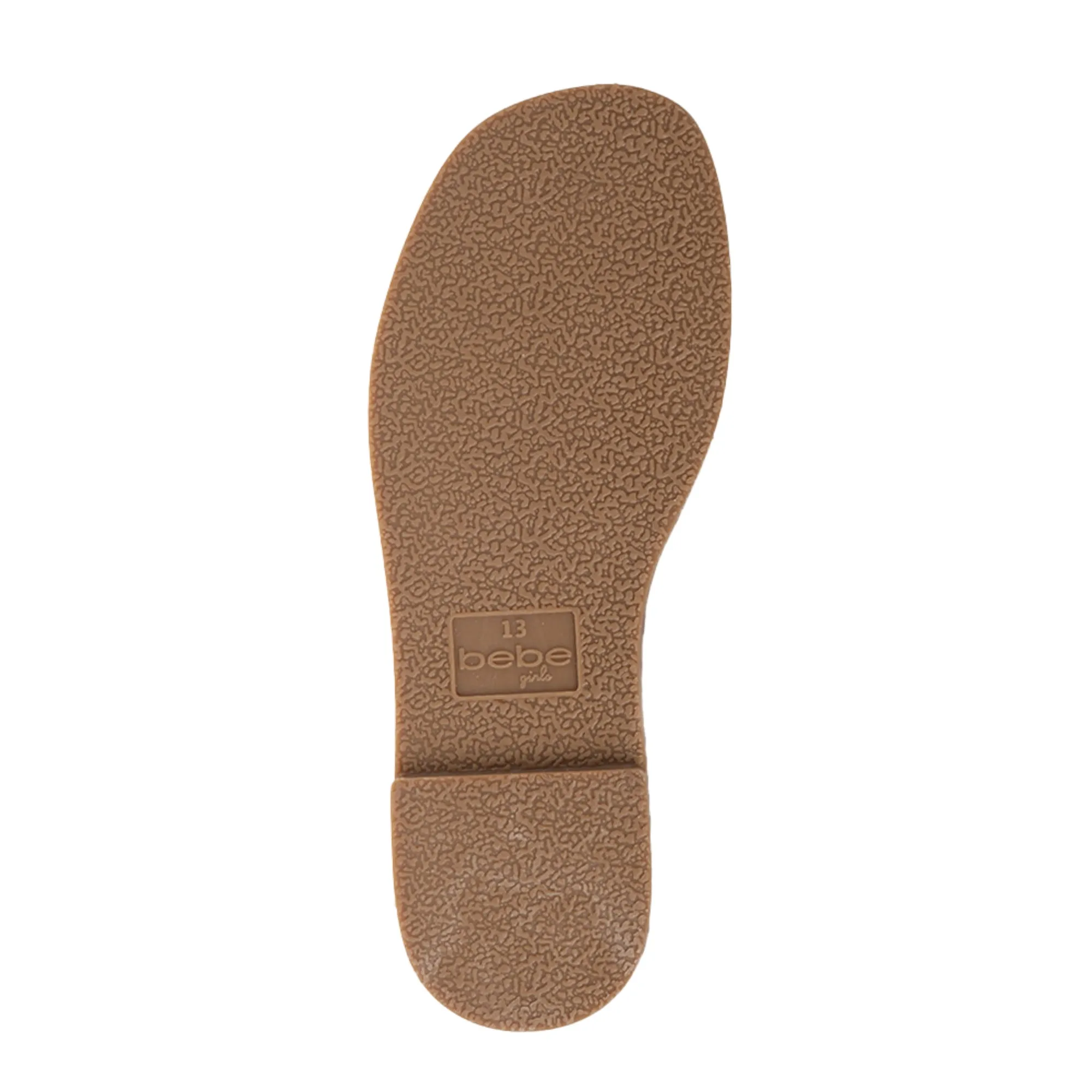 bebe Girls' Sandals - Kids' Open Toe Summer Shoes with Mesh Upper, Perfect Flat Sandals for Girls (Little Girl/Big Girl)