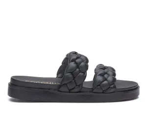 Black Braided Sandal