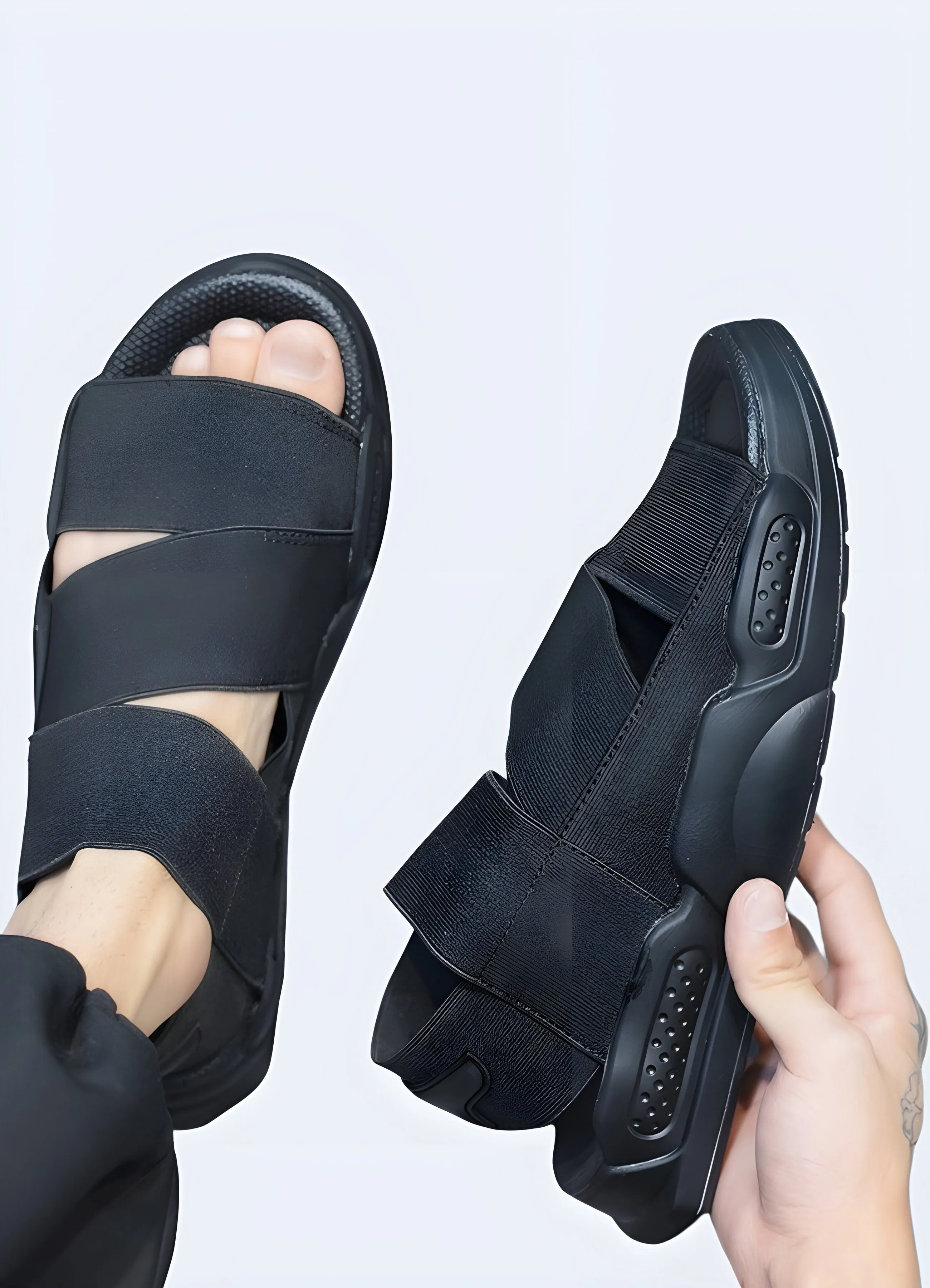 Black Ninja Sandals