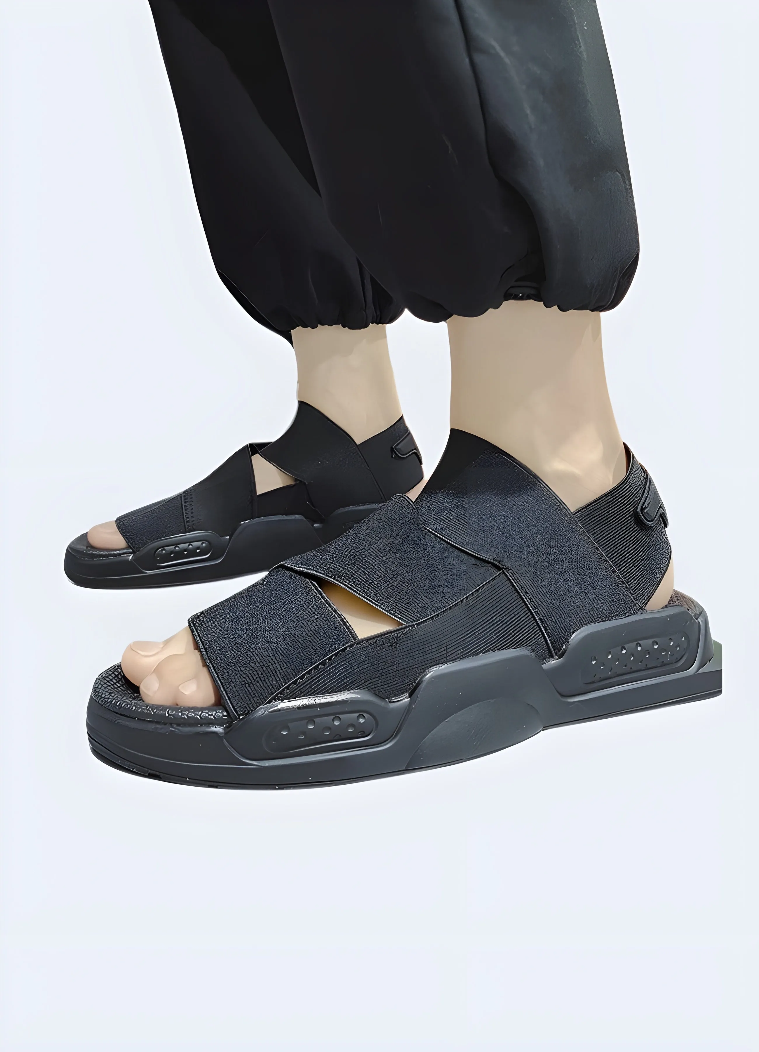 Black Ninja Sandals