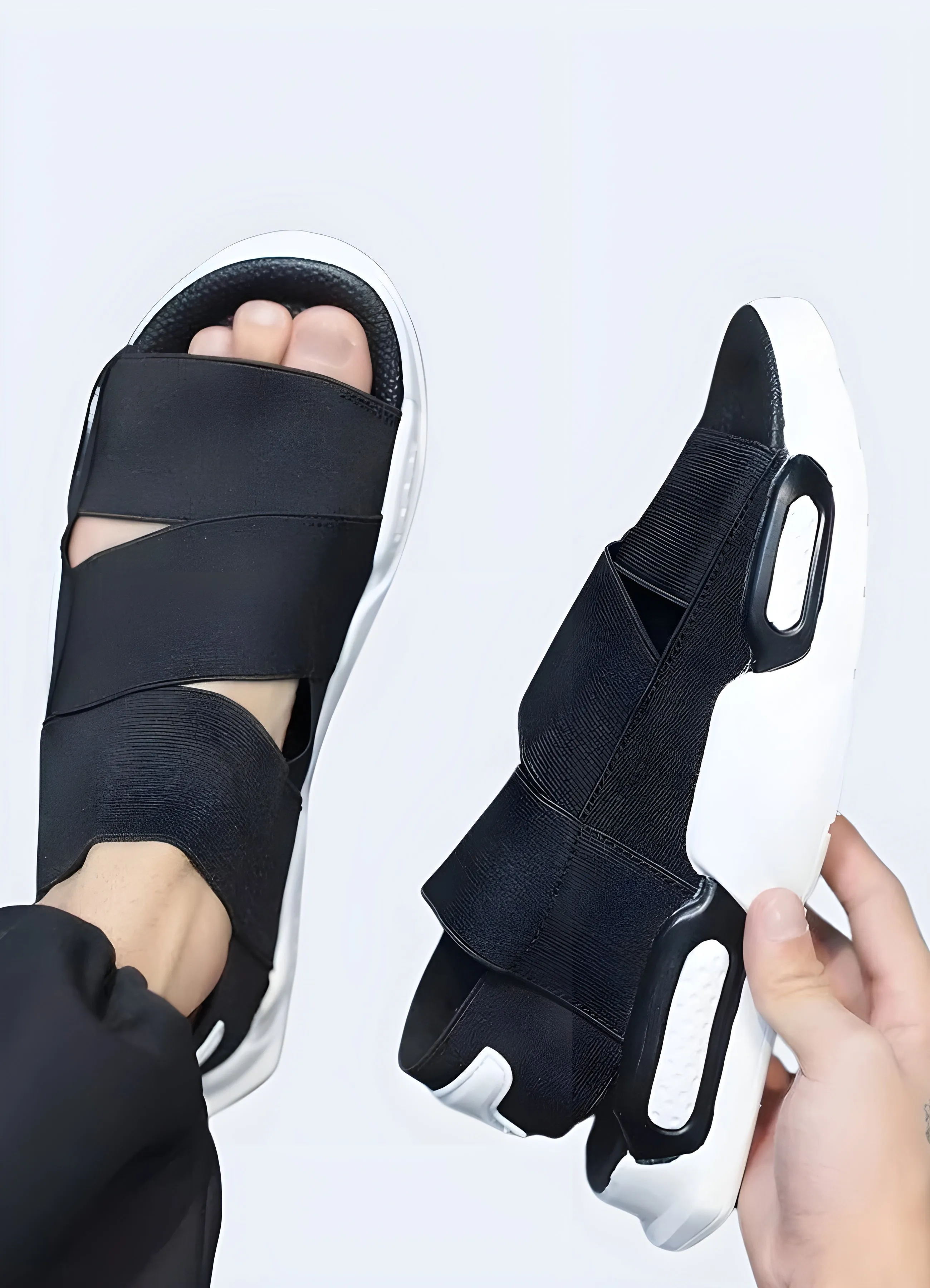 Black Ninja Sandals