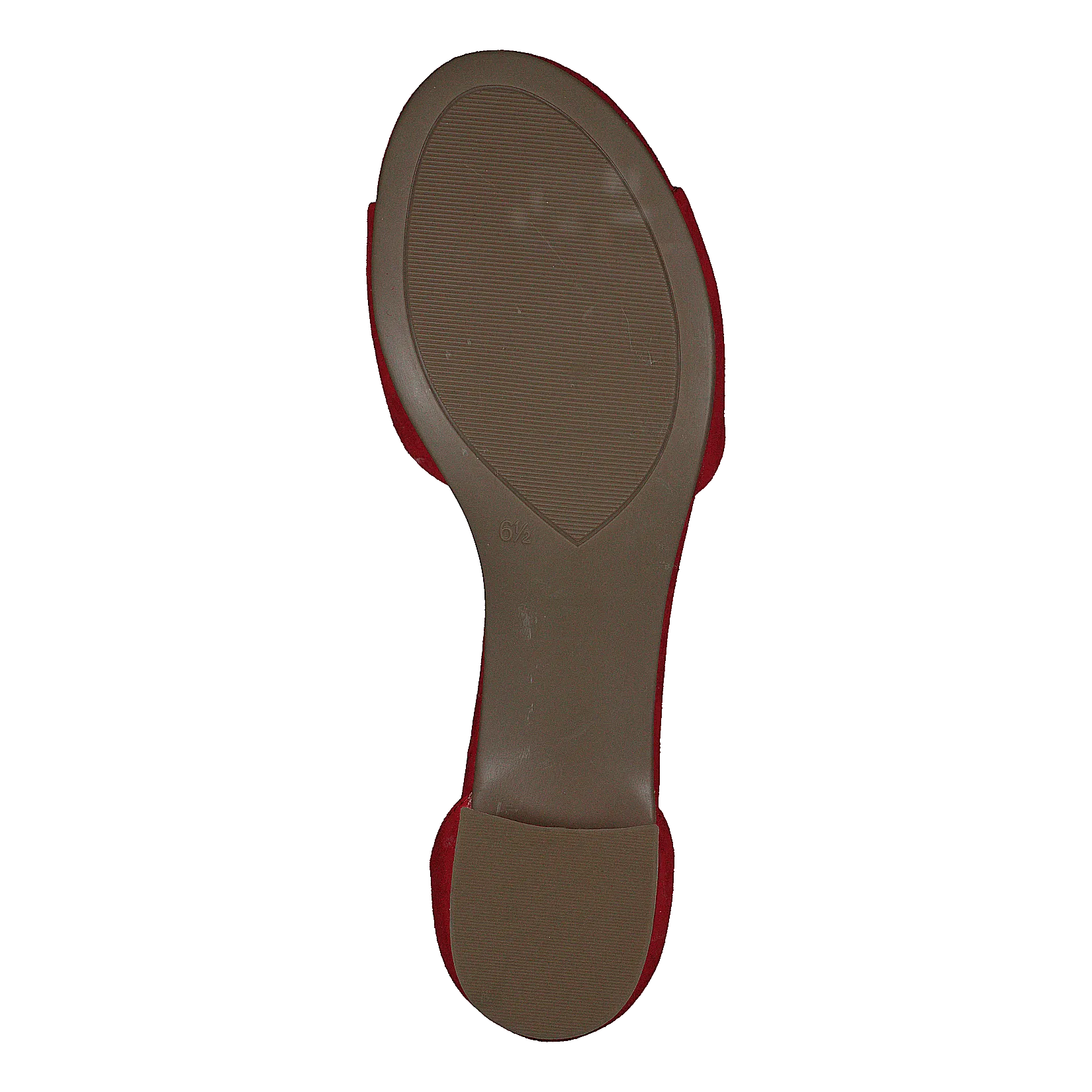 Carla Red Suede