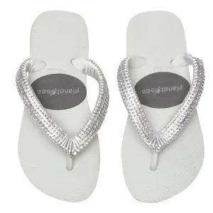 CRYSTAL FLIP FLOP SANDALS