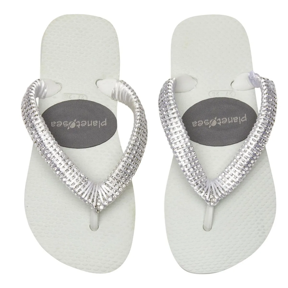 CRYSTAL FLIP FLOP SANDALS