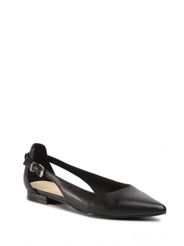 Feminine Leather Ballerina