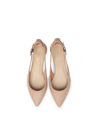 Feminine Leather Ballerina