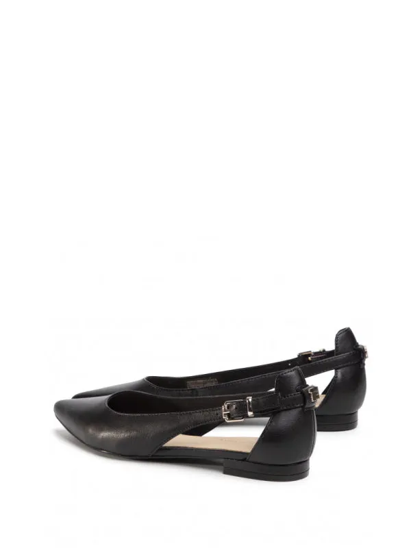 Feminine Leather Ballerina