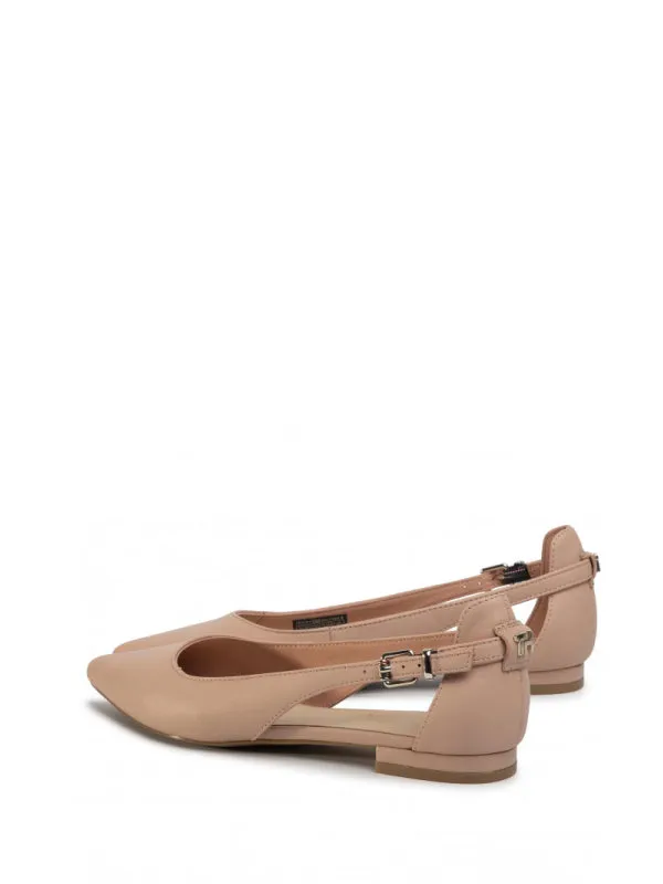 Feminine Leather Ballerina