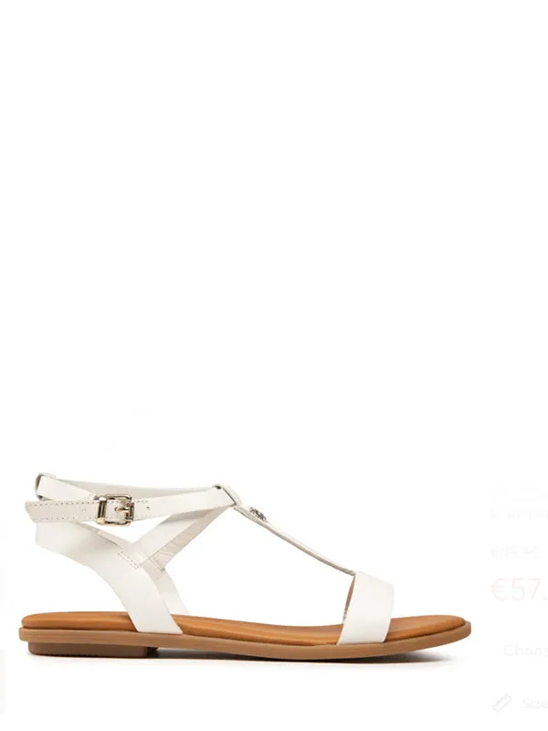 Feminine Leather Fla