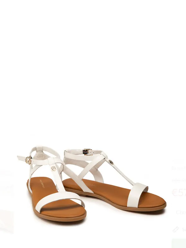 Feminine Leather Fla