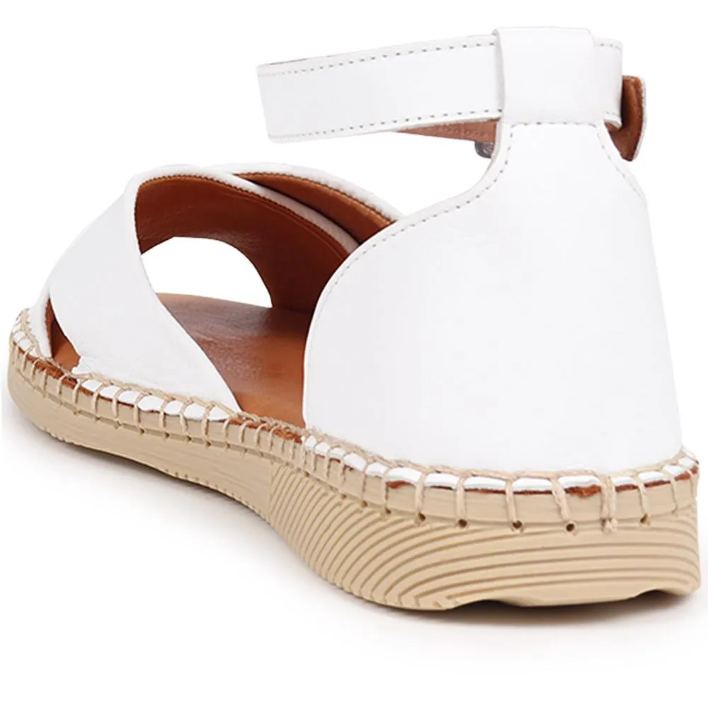 Flat Leather Sandals  - VITAS39003 / 325 534
