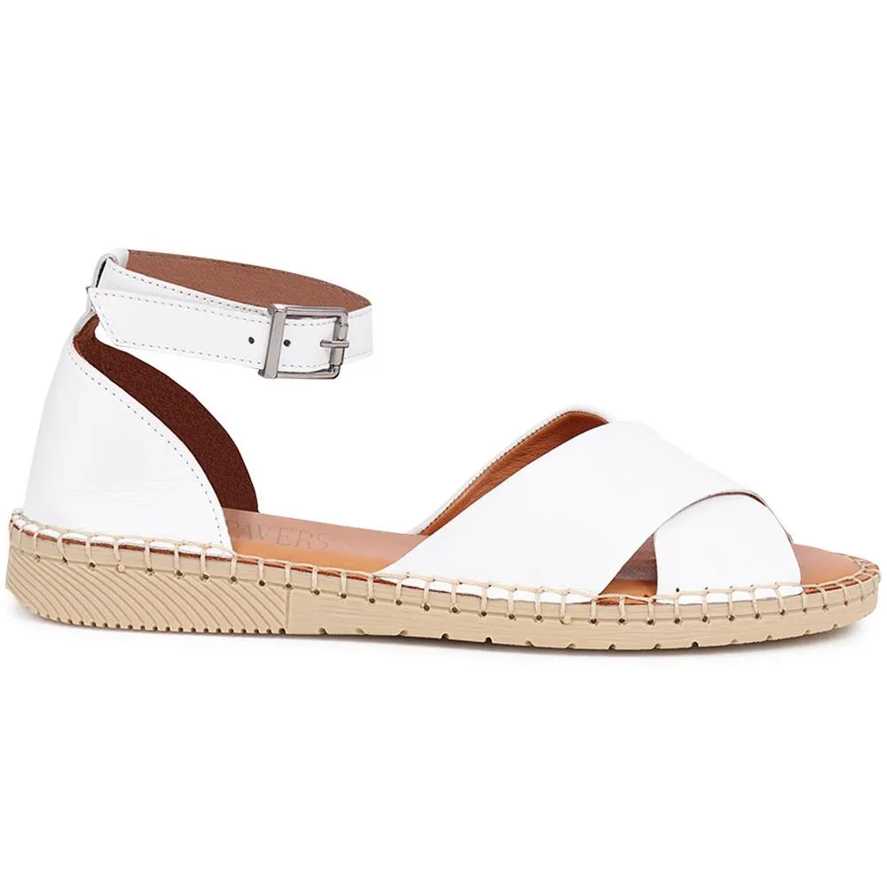 Flat Leather Sandals  - VITAS39003 / 325 534