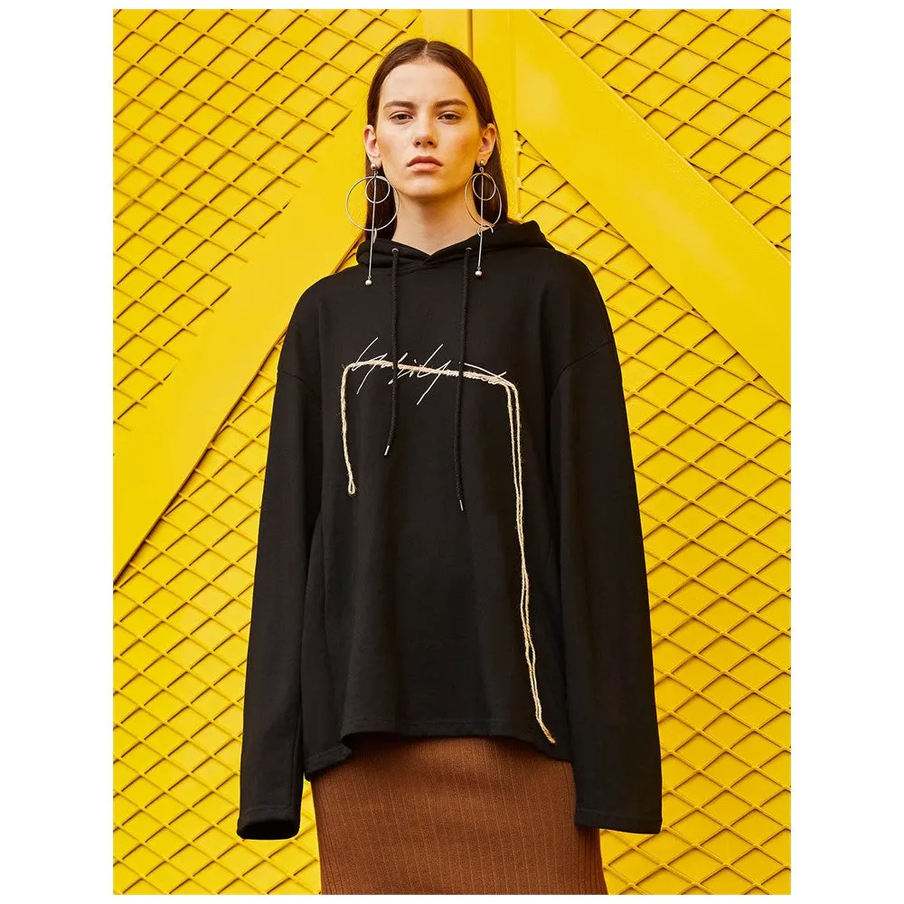 (FREE SHIPPING) Black Fashion Sweatshirt
