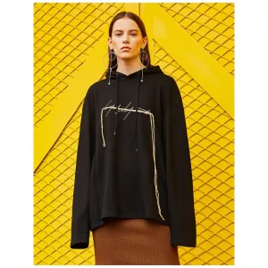 (FREE SHIPPING) Black Fashion Sweatshirt