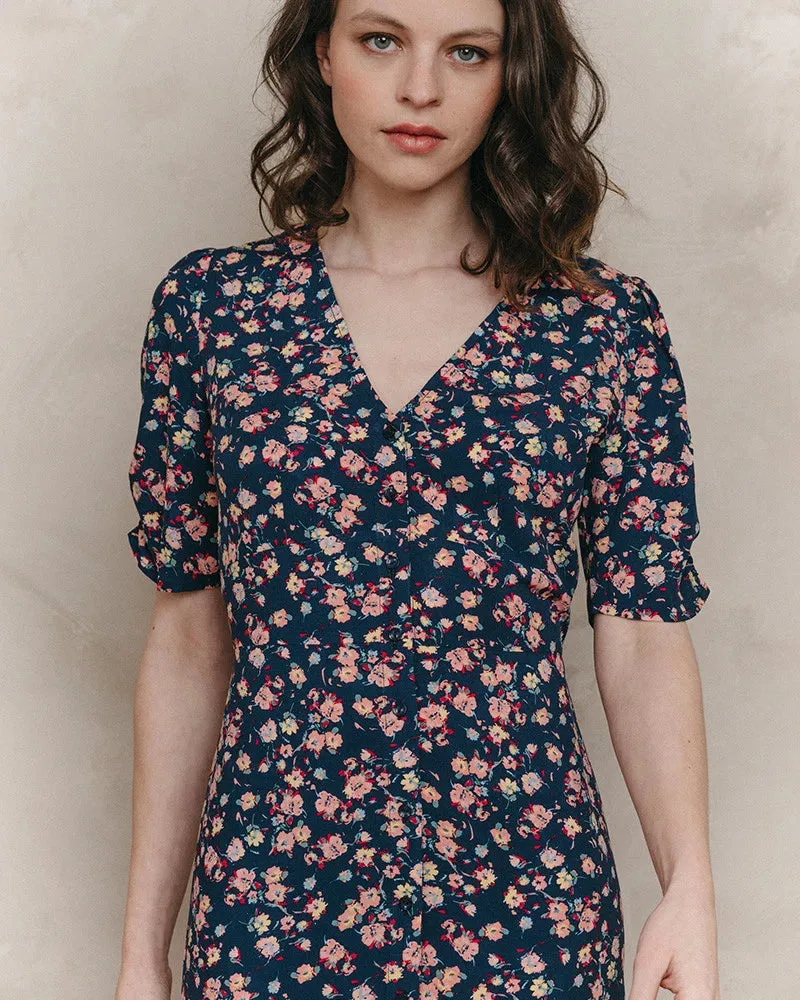 Grace And Mila Jemmapes Dress Marine