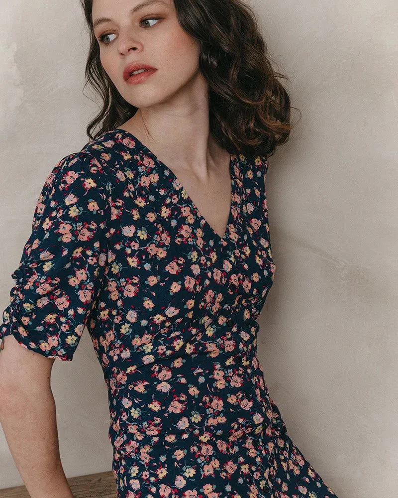 Grace And Mila Jemmapes Dress Marine