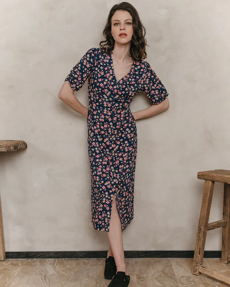 Grace And Mila Jemmapes Dress Marine