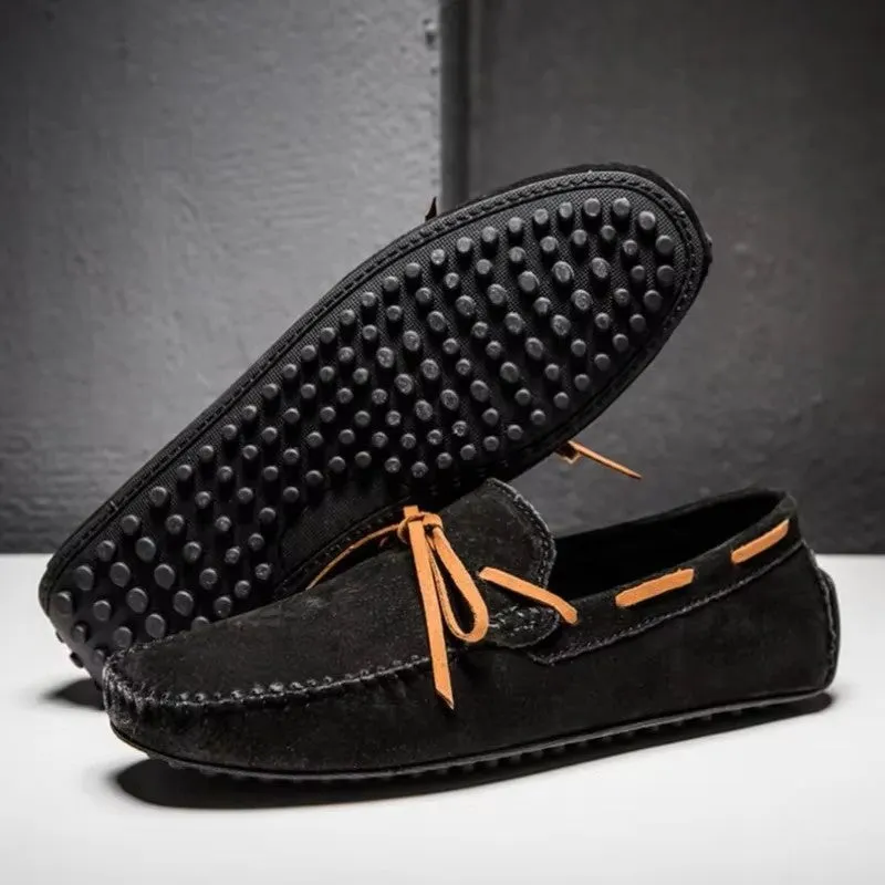 Hankins - Suede Slip On Loafer