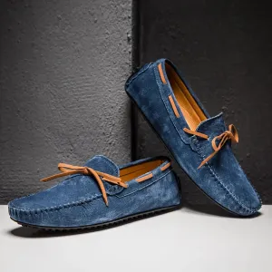 Hankins - Suede Slip On Loafer