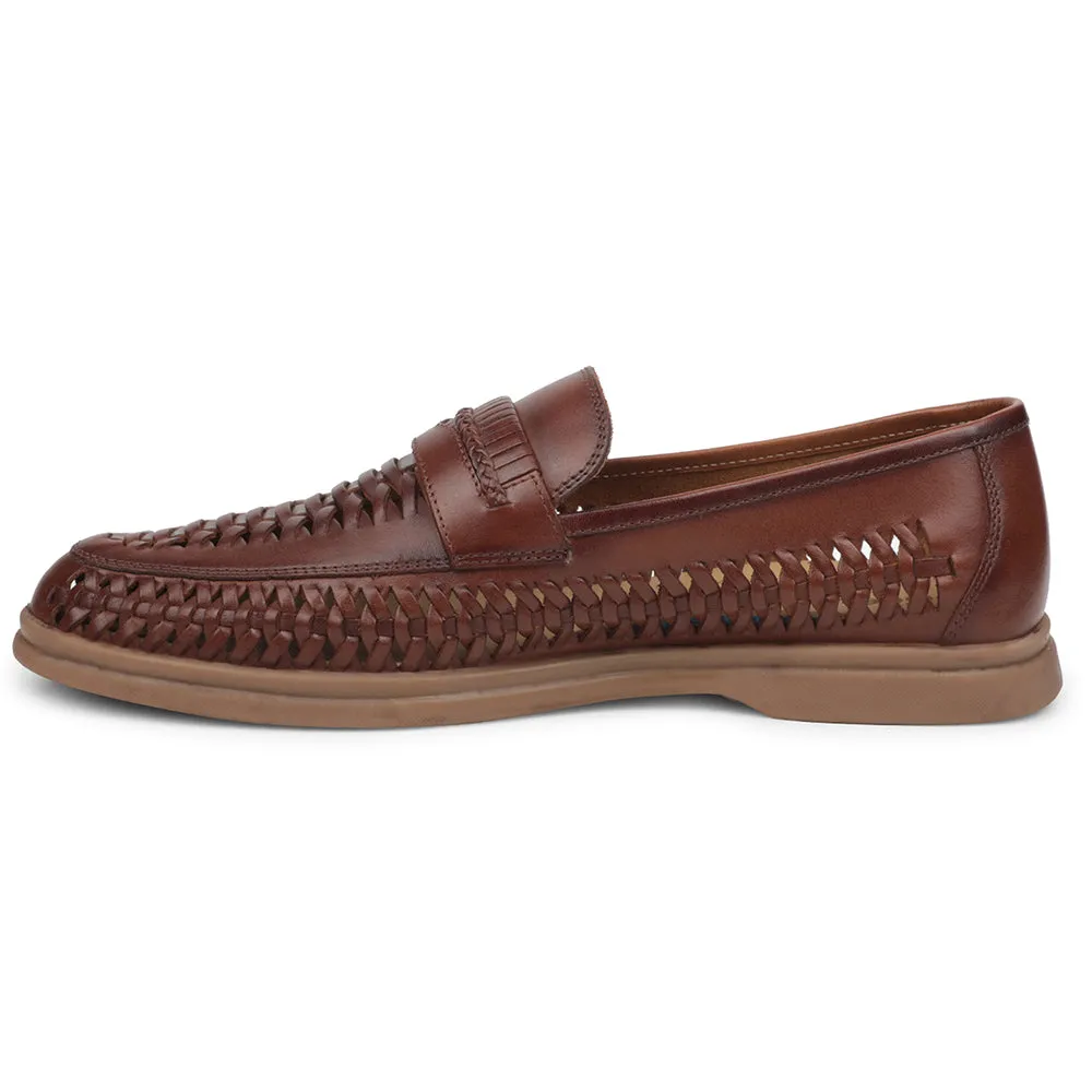 Healers Brown Casual Loafers For Men ASF-5 By Liberty