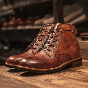 Hunter™ | Leather men's boots