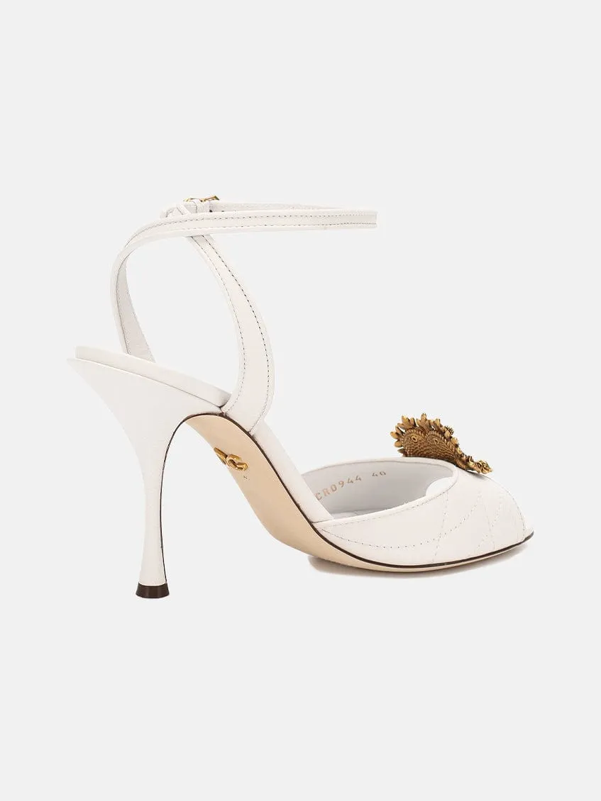Keira Devotion Embellished Quilted Sandals