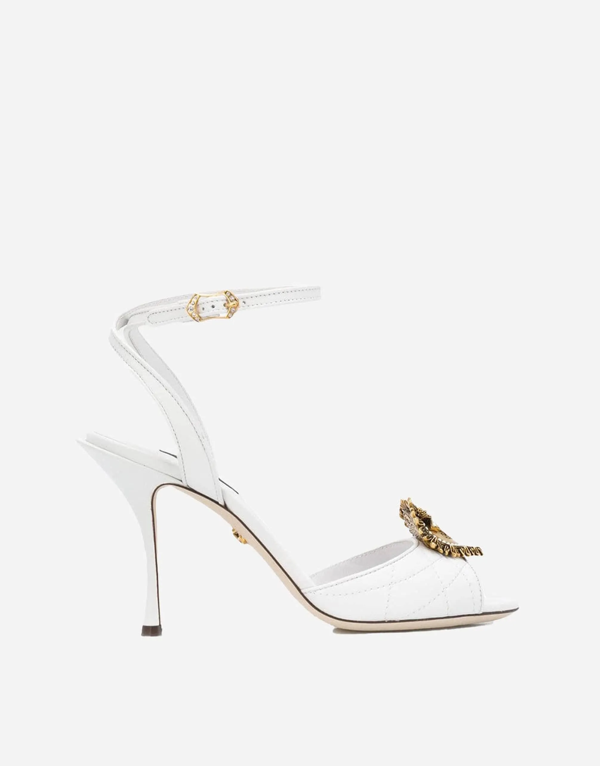 Keira Devotion Embellished Quilted Sandals