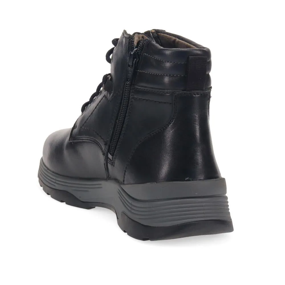 Leather Lace-up Ankle Boots  - AIDEN / 325 812