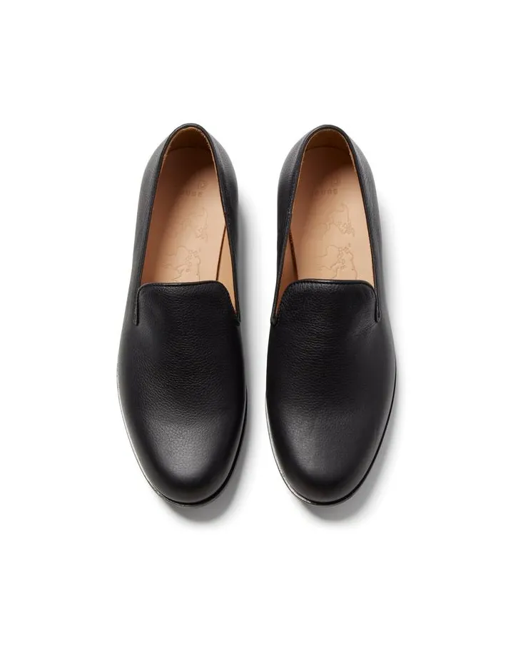 MOORE PEBBLE BLACK LOAFER