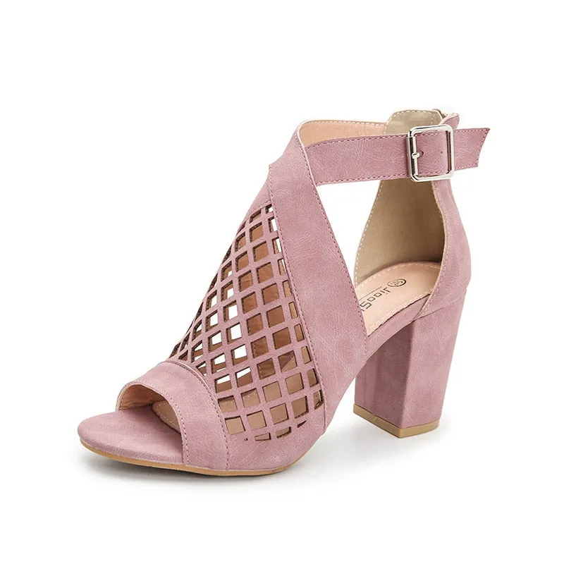 Nepeta Hollow-out Sandals