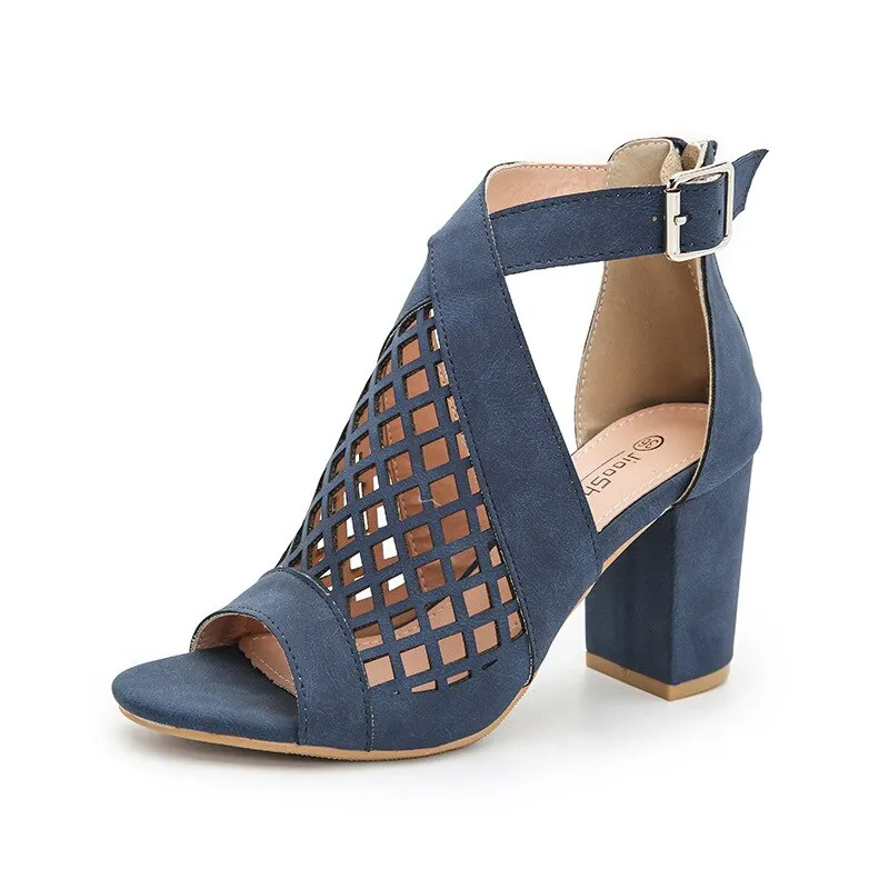 Nepeta Hollow-out Sandals