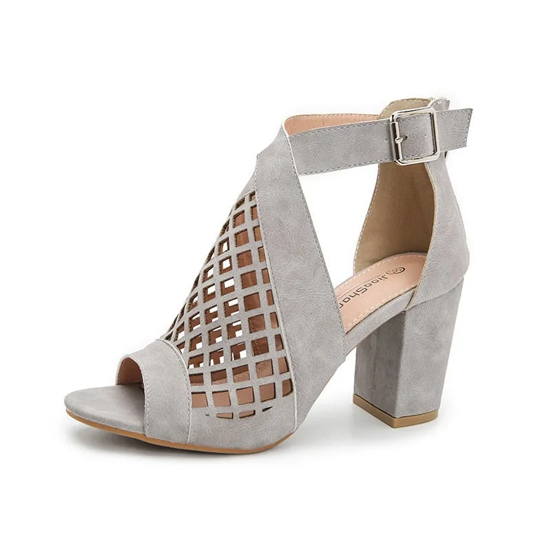 Nepeta Hollow-out Sandals