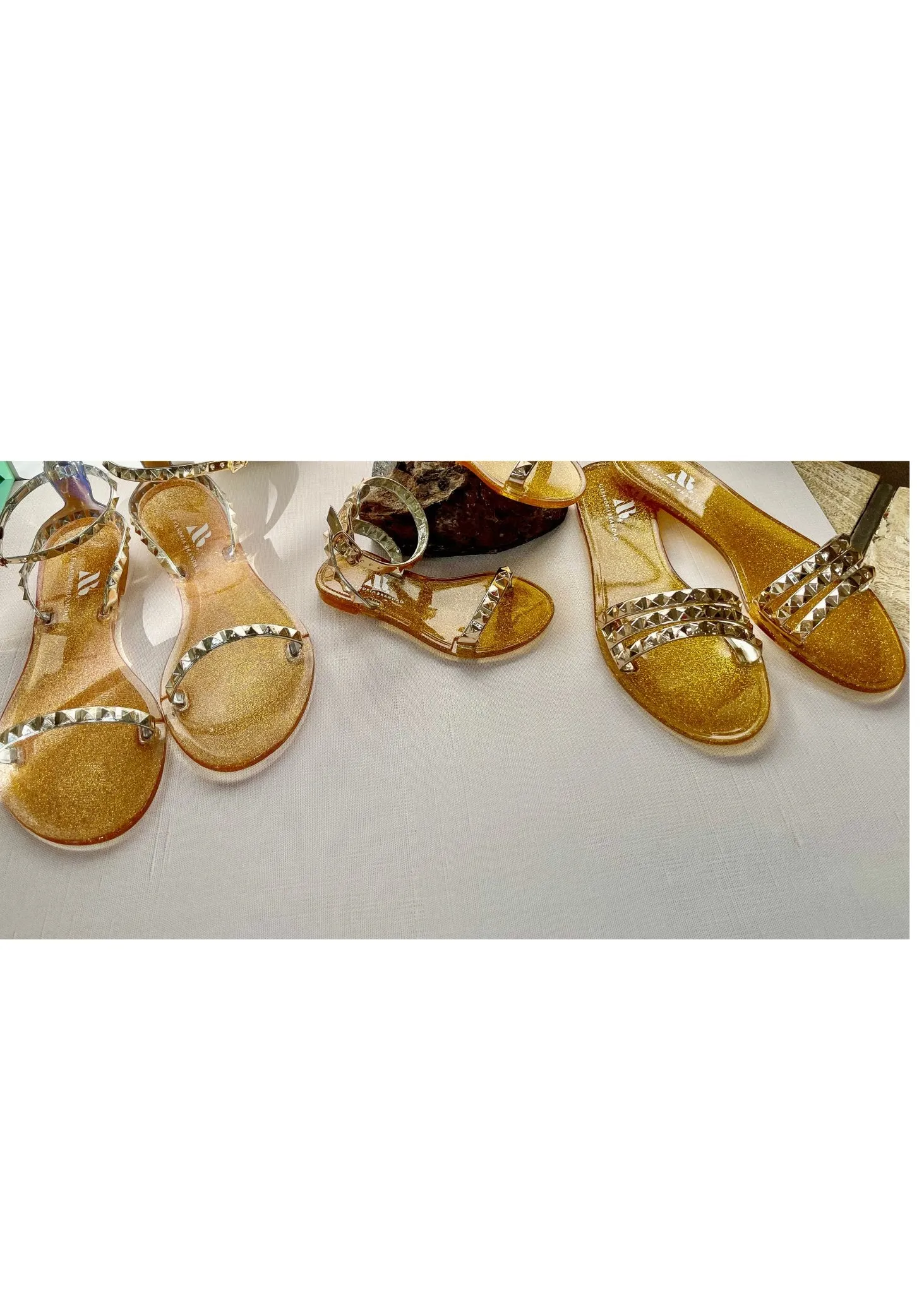 *NEW* Aria Kid's Dark Gold Sandals