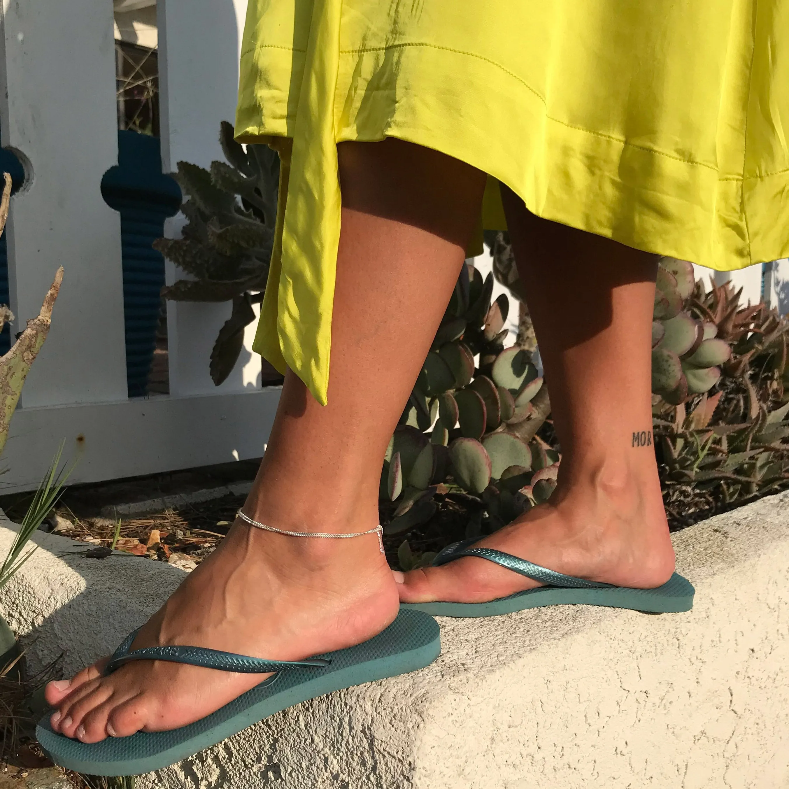 PALLAS anklet silver-plated