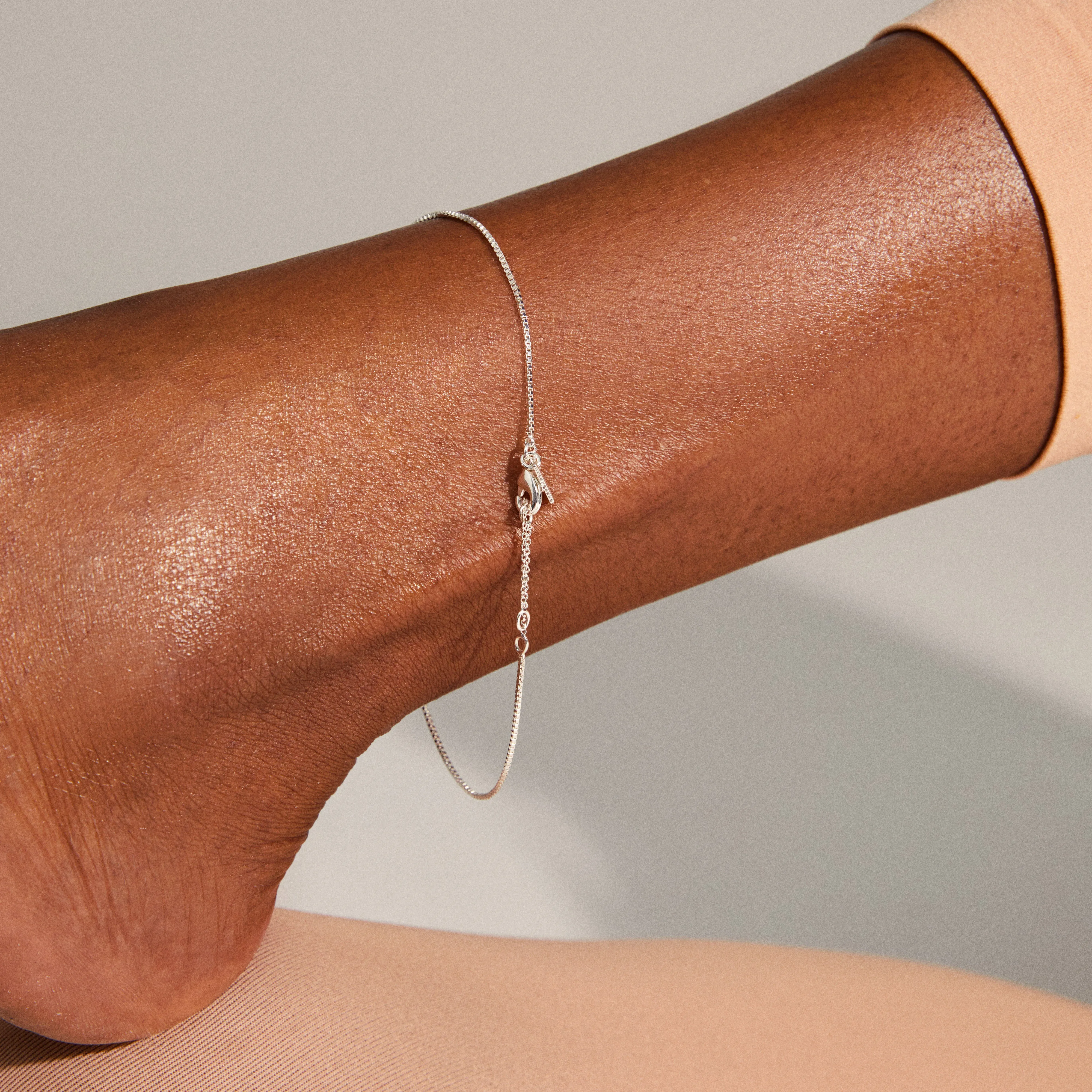 PALLAS anklet silver-plated