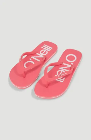 Profile Logo Sandals | Perfectly Pink
