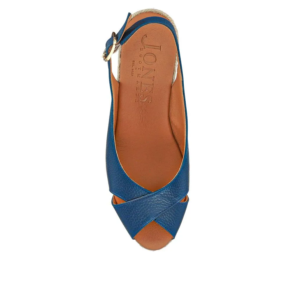 Raquelle Leather Heeled Espadrilles - RAQUELLE / 327 558