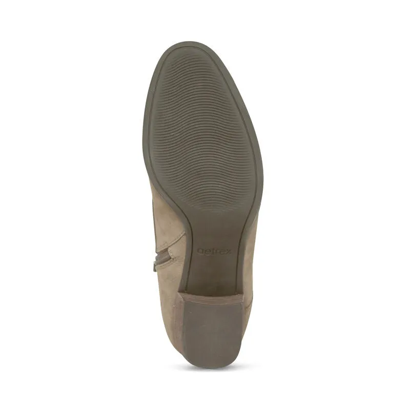 Rubi Buckle Boot in Taupe