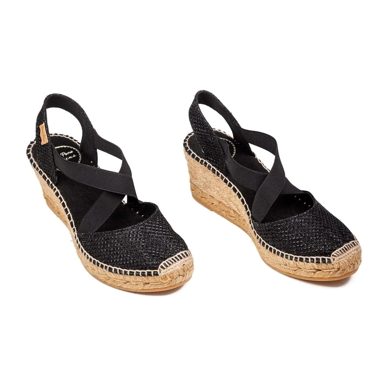 Shimmery Wedge Espadrille for Women - Saba-S