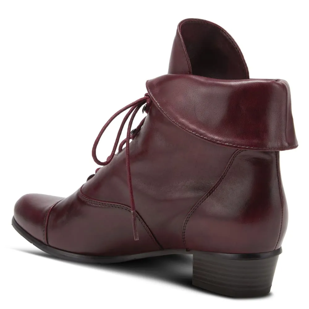Spring Step Shoes Galil Women's Stylish and Versatile Polished Leather Boots