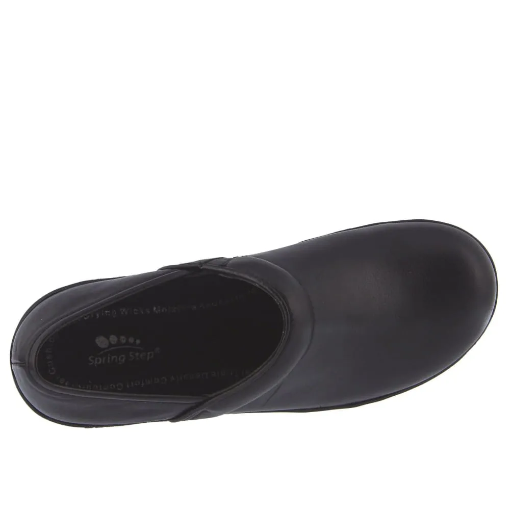 Spring Step Shoes Women's Leather Slip On Loafers