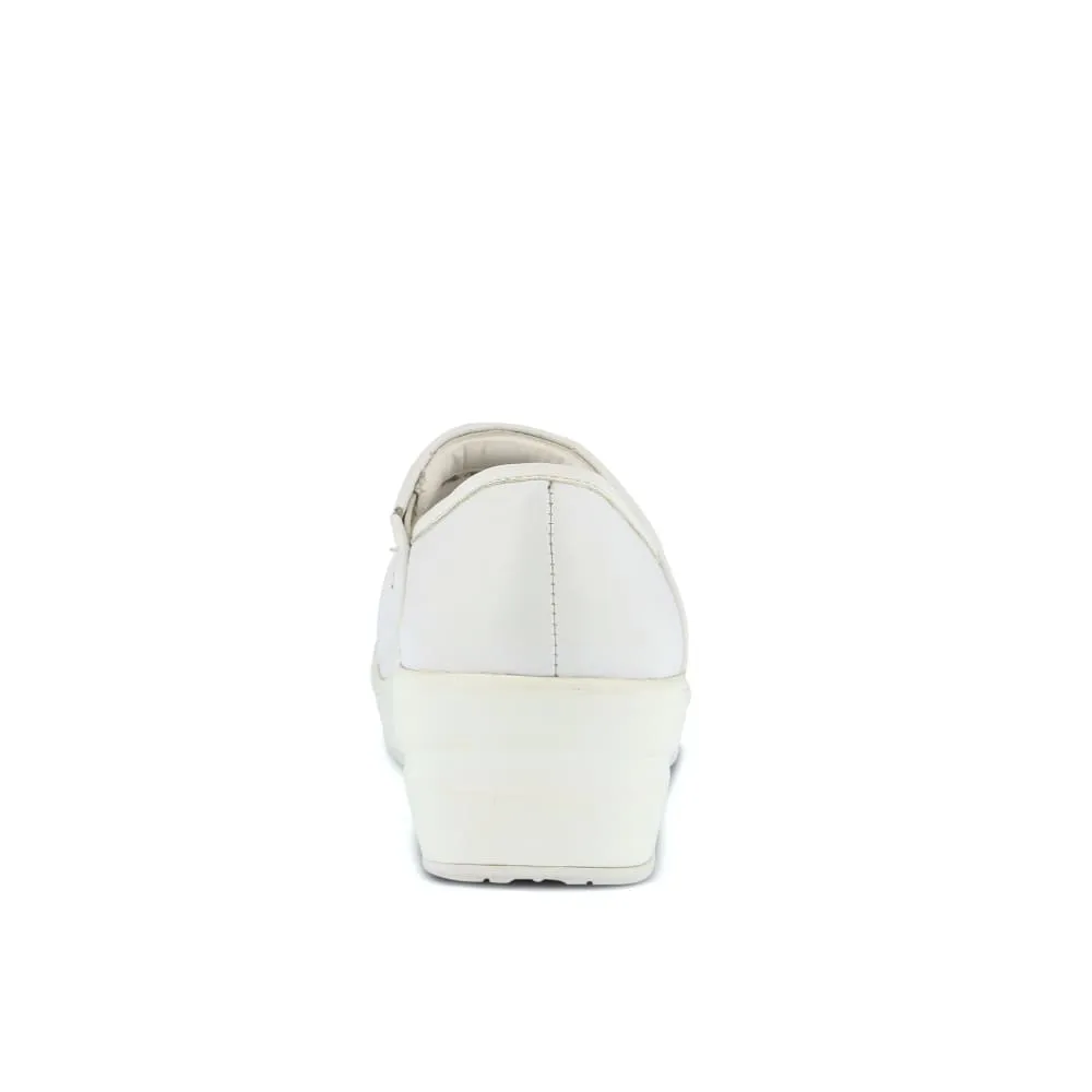 Spring Step Shoes Women's Leather Slip On Loafers