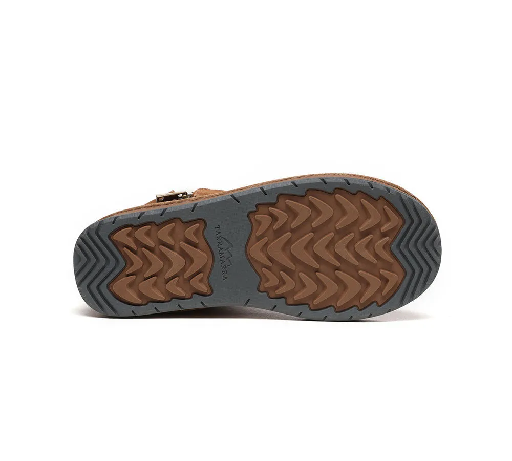 TARRAMARRA® UGG Boots Women Sheepskin Wool Zipper Ankle Malena